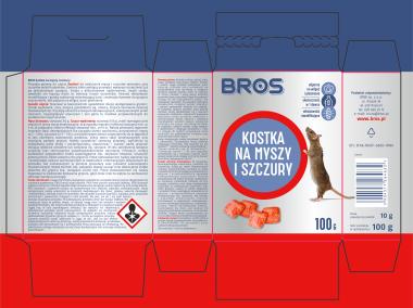Zdjęcie: Kostka na myszy i szczury 0,1 kg BROS