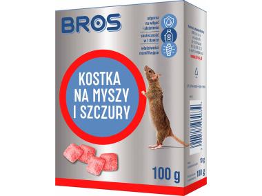 Zdjęcie: Kostka na myszy i szczury 0,1 kg BROS