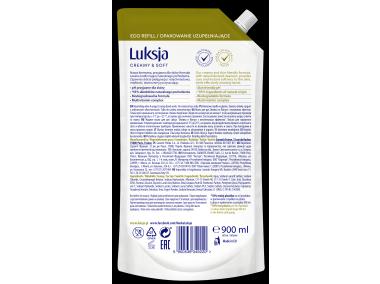 Zdjęcie: Mydło w płynie Creamy & Soft oliwka i jogurt 0,9 L zapas LUKSJA