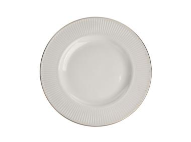 Zdjęcie: Talerz deserowy Urban White Złota Linia 20 cm ALTOMDESIGN