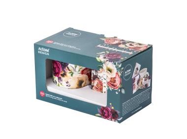 Zdjęcie: Kubek prosty Babcia ukochana 350 ml z talią kart do gry 54 szt. ALTOM DESIGN