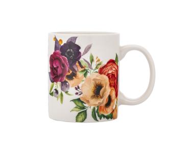 Zdjęcie: Kubek prosty Babcia ukochana 350 ml z talią kart do gry 54 szt. ALTOM DESIGN