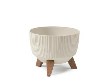 Zdjęcie: Misa Roma 240 mm jumper recycled, beżowy LAMELA