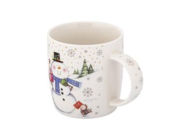 Zdjęcie: Kubek bałwanek 400 ml z okularami świątecznymi ALTOM DESIGN