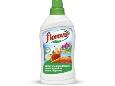 Zdjęcie: Płynny nawóz ogrodniczy, wieloskładnikowy 1 kg FLOROVIT