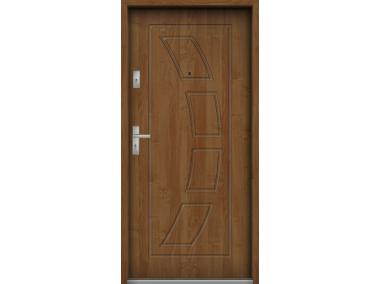 Zdjęcie: Drzwi wejściowe do mieszkań Bastion T-17 Olcha 90 cm prawe ODO KR CENTER