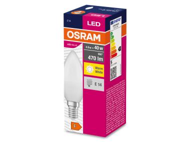 Zdjęcie: Lampa LED Value Classic B 40 FR 4,9 W 2700 K E14 OSRAM