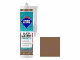 Silikon sanitarny elastyczny 207 latte 280 ml ATLAS
