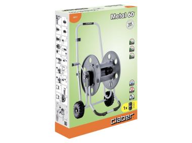 Zdjęcie: Wózek na wąż ogrodowy Metal 60 CLABER