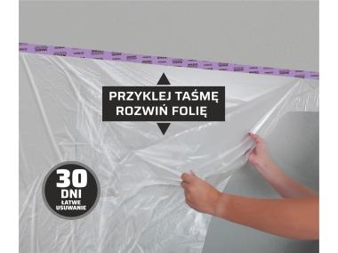 Zdjęcie: Taśma malarska Delikatne Powierzchnie Pro - Masker BLUE DOLPHIN