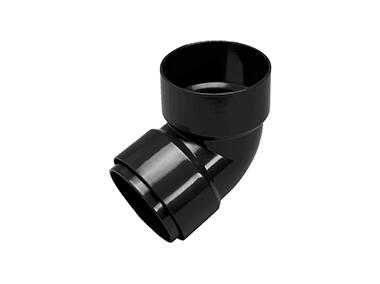 Zdjęcie: Kolano dwukielichowe Kanion 75x67 mm czarne WAVIN