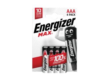 Zdjęcie: Baterie alkaliczne MAX AAA/E92 4 szt. ENERGIZER