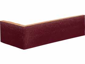 Płytka klinkierowa kątowa 120/250x65x10 mm wiśniowy sad gatunek I KING KLINKER