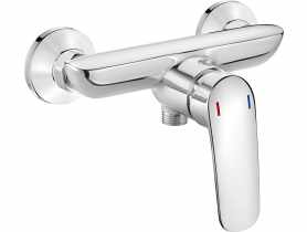 Bateria natryskowa Coriander bez kompletu natryskowego chrom DEANTE