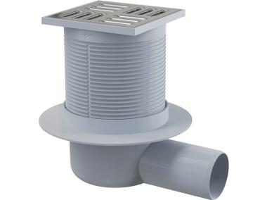 Zdjęcie: Odpływ punktowy 105x105 mm - kratka DEANTE