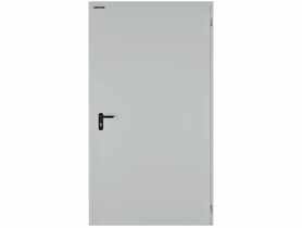 Drzwi Zewnętrzne Technical 40 kolor RAL 7035, 1060x2045 grubość 40 mm prawe na zewnątrz WIŚNIOWSKI
