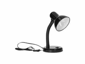Lampa biurkowa, Fupi 40 W, E27, czarna ORNO