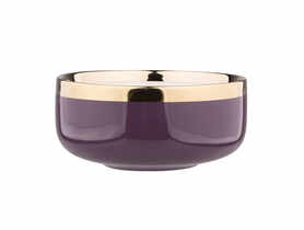 Miska Aurora Gold 14 cm fiolet ALTOMDESIGN