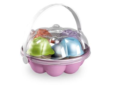 Zdjęcie: Pojemnik cupcake z foremkami VOG