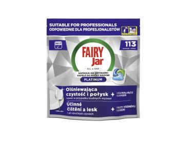 Zdjęcie: Kapsułki do zmywarki Fairy Jar Platinum 113 szt. FAIRY