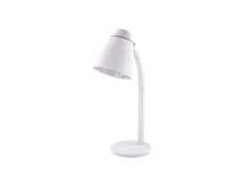 Lampa biurkowa Monic E14 biała VOLTENO