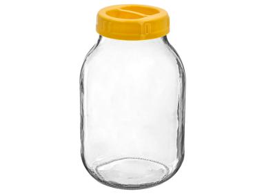 Zdjęcie: Słoiki 3 L z plastikową zakrętką BROWIN