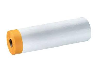 Zdjęcie: Folia ochronna z taśmą CQ F-HDPE 270 cm x 16 m GoldLine UV60, C10 cm CIRET