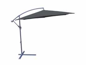 Parasol boczny 270 cm polyester grafitowy OŁER