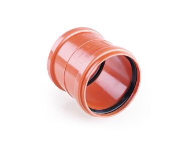 Zdjęcie: Nasuwka kanalizacyjna KZ PVC 160 długa PIPELIFE