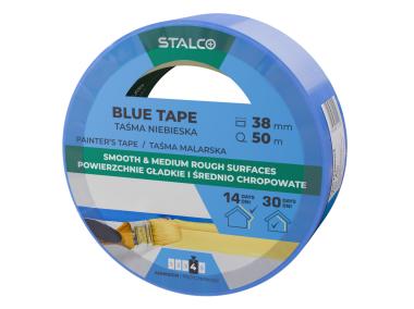 Zdjęcie: Taśma malarska niebieska 38 mm x 50 m STALCO