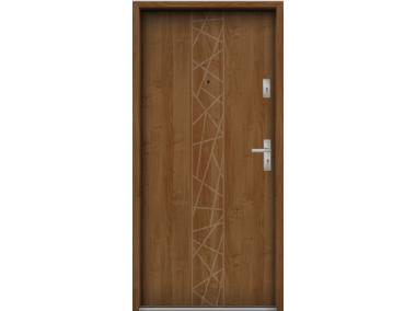 Zdjęcie: Drzwi wejściowe do mieszkań Bastion N-53 Olcha 80 cm lewe ODP KR CENTER