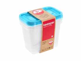 Zestaw 3 pojemników Fredo fresh 1 L KEEEPER