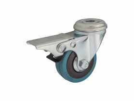 Zestaw jezdny obrotowy z hamulcem 50 mm, 40 kg otwór mocujący METRO