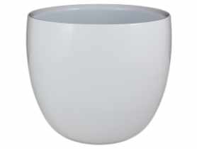 Osłonka doniczkowa 660 - 15 cm biała CERMAX