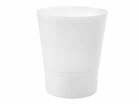 Osłonka na storczyk 12 cm biała VERDENIA