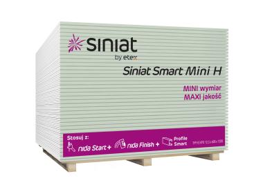 Zdjęcie: Płyta gipsowo-kartonowa Siniat Smart Mini H GKBI 12,5x600x1200 mm SINIAT