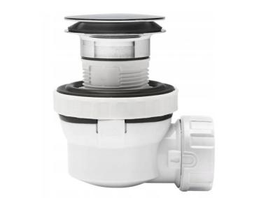 Zdjęcie: Syfon umywalkowy niski Nano 6.7 chrom WIRQUIN