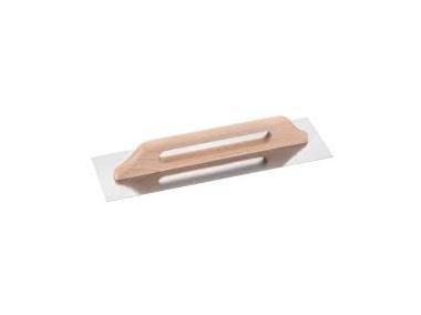 Zdjęcie: Kielnia szwajcarka, nierdzewna, uchwyt drewniany, 480 x 130 mm CIRET