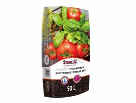 Podłoże do pomidorów i innych warzyw oraz ziół 50 L STERLUX PREMIUM