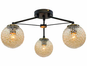 Lampa sufitowa Rosa 2100/3 black ELEM