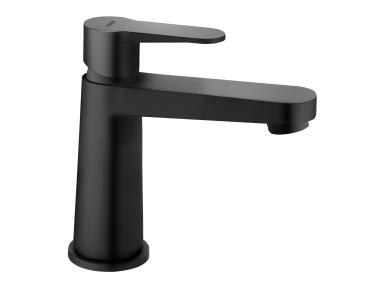 Zdjęcie: Bateria Nostris umywalkowa stojąca czarna FERRO