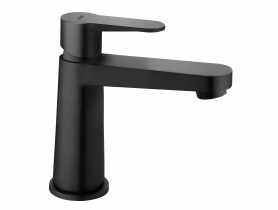 Bateria Nostris umywalkowa stojąca czarna FERRO