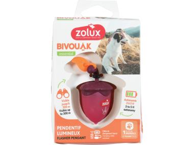 Zdjęcie: Świecąca zawieszka do obroży dla psa Bivouak 6x4x3 cm ZOLUX