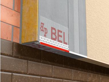 Zdjęcie: Listwa PVC okapnikowa z siatką BP14 Plus N L250 biała BELLA PLAST