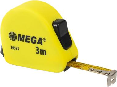 Zdjęcie: Miara zwijana 3 m, 16 mm, 2 stopery, PVC, soft MEGA