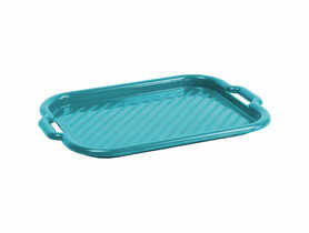 Taca Clever duża 53x37x3 cm niebieska DOMOTTI