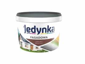 Farba fasadowa 9 L ceglany brązowy JEDYNKA