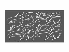 Przęsło Melania 2,00 m, 1,20 m stal ocynk+RAL7016 struktura POLBRAM