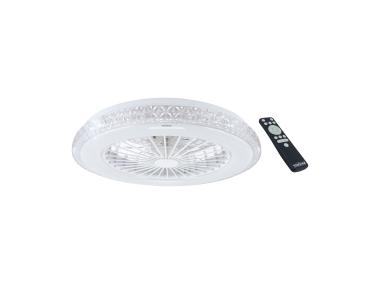 Zdjęcie: Plafoniera SMD LED z wiatrakiem Monsun C 48 W kolor biały STRUHM
