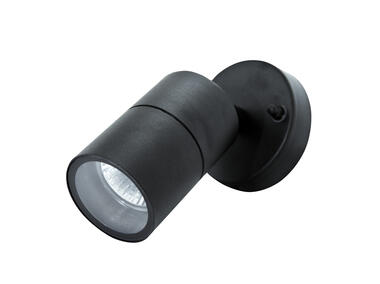 Zdjęcie: Kinkiet ogrodowy Olimp 1xGU10 inox czarny POLUX